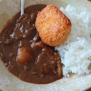 残ったカレーをアレンジ子供が喜ぶ★コロッケカレー★